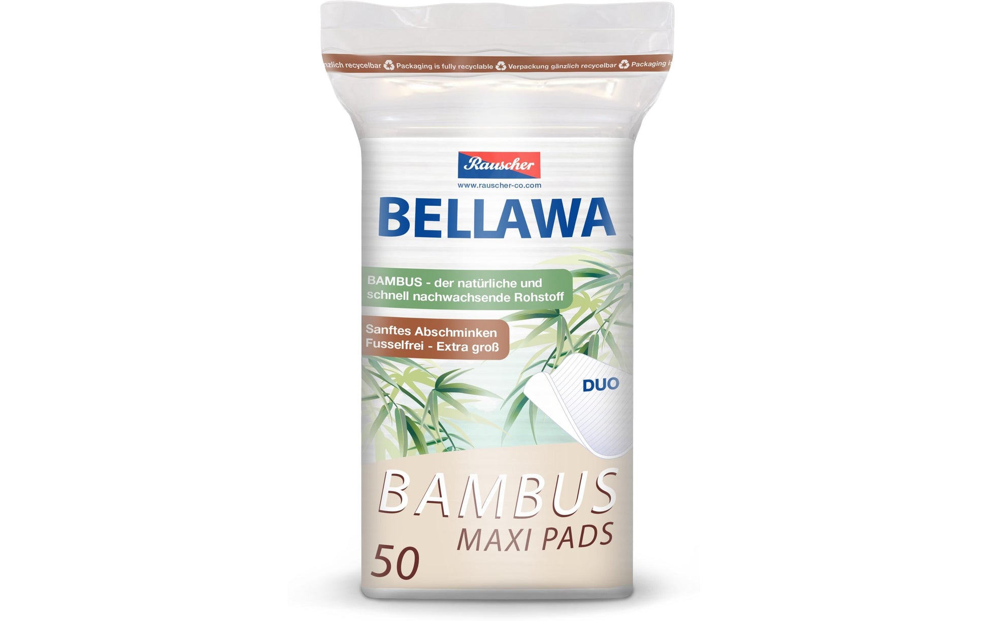 Bellawa Wattepads – 50 Stk – weiss