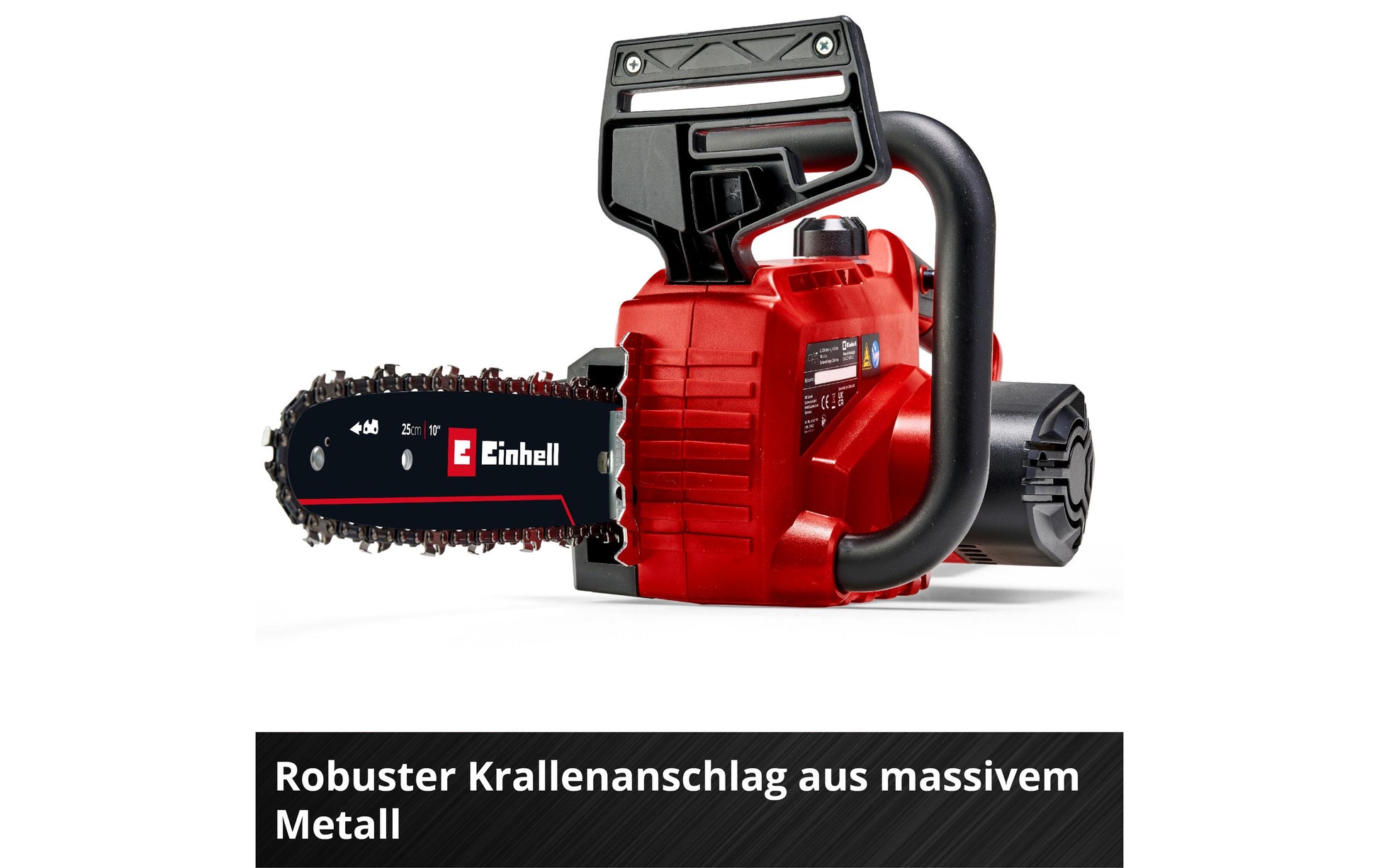 Einhell GE-LC 18 Li Akku-Kettensäge – 18 V – Schwertlänge 250 mm – inkl. Akku & Ladegerät – Power X-Change