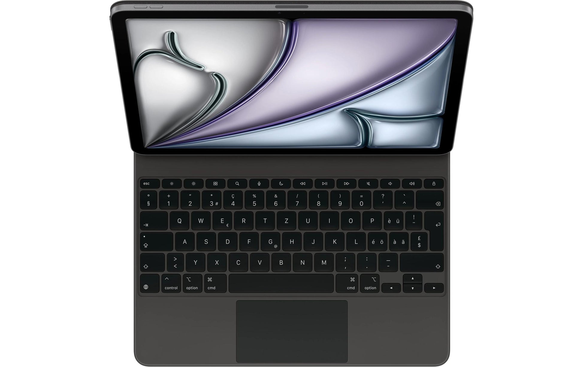Apple Magic Keyboard Tastatur-Case für iPad Air 11" (4.–5. Gen.) – QWERTZ (CH), mit Trackpad – Schwarz