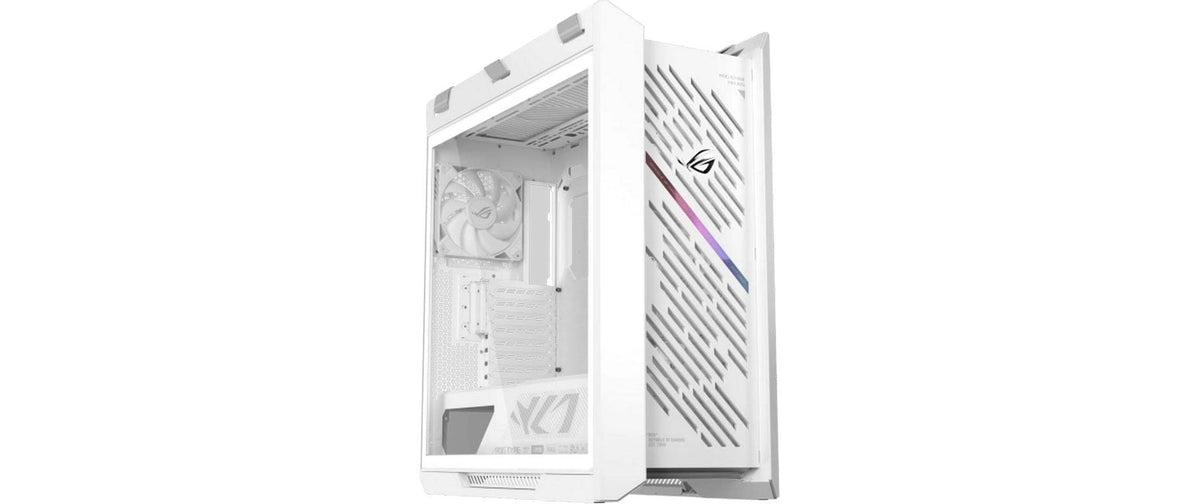 ASUS ROG Strix Helios II GX601S – PC-Gehäuse (Midi-Tower) – EATX/ATX/mATX/Mini-ITX, Weiss, 3×140 mm Front