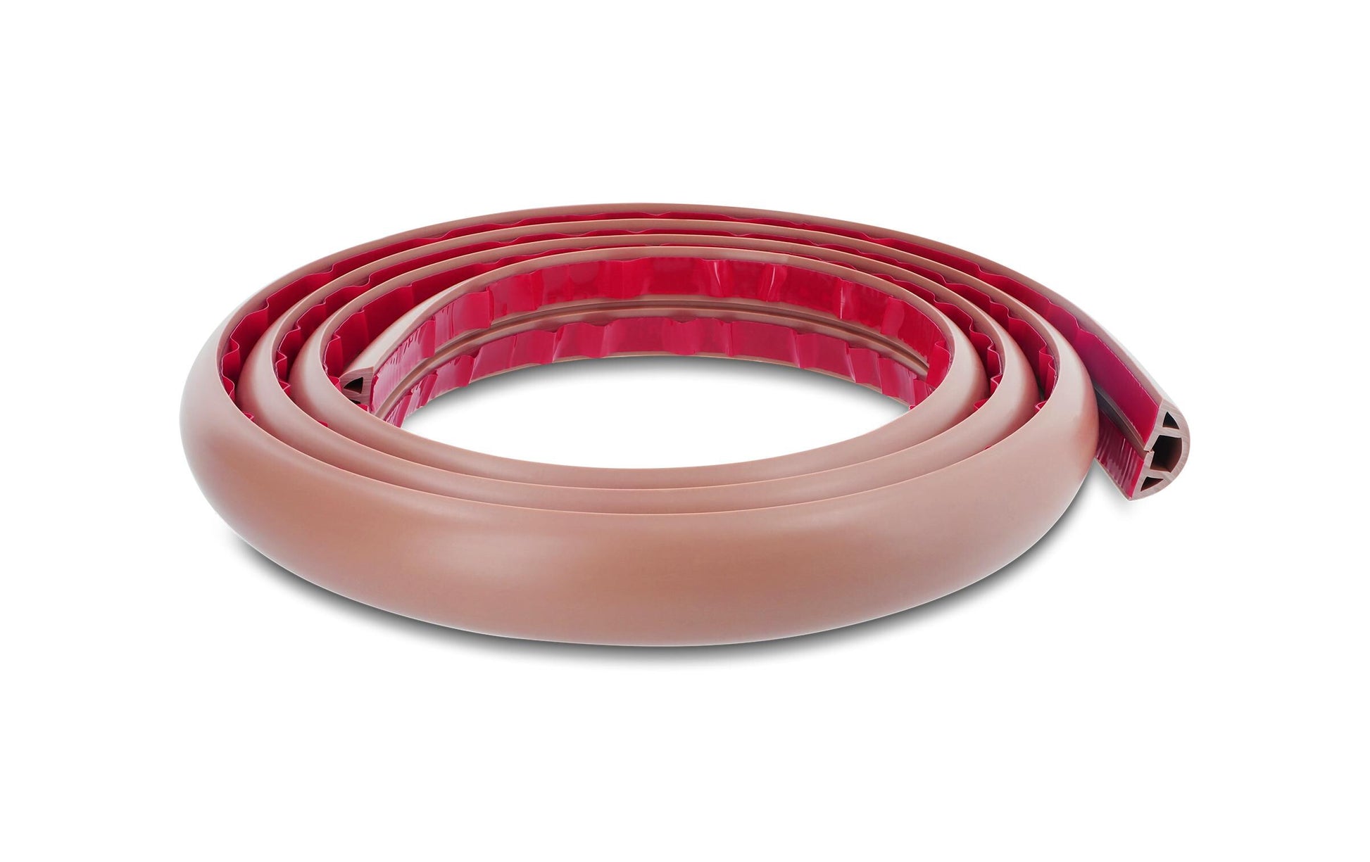 DeLOCK 20763 Wandkanal – 30 × 10 mm – 2 m – PVC – Braun, selbstklebend