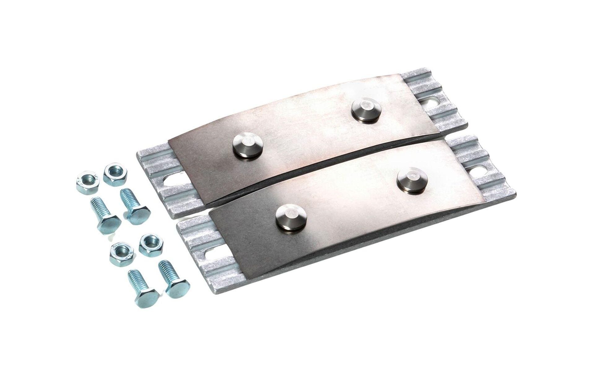 Quick-fix Wandhalterung – für Quick-Fix Nummernrahmen-System, Motorrad – Silber – Metall – 2 Stk.