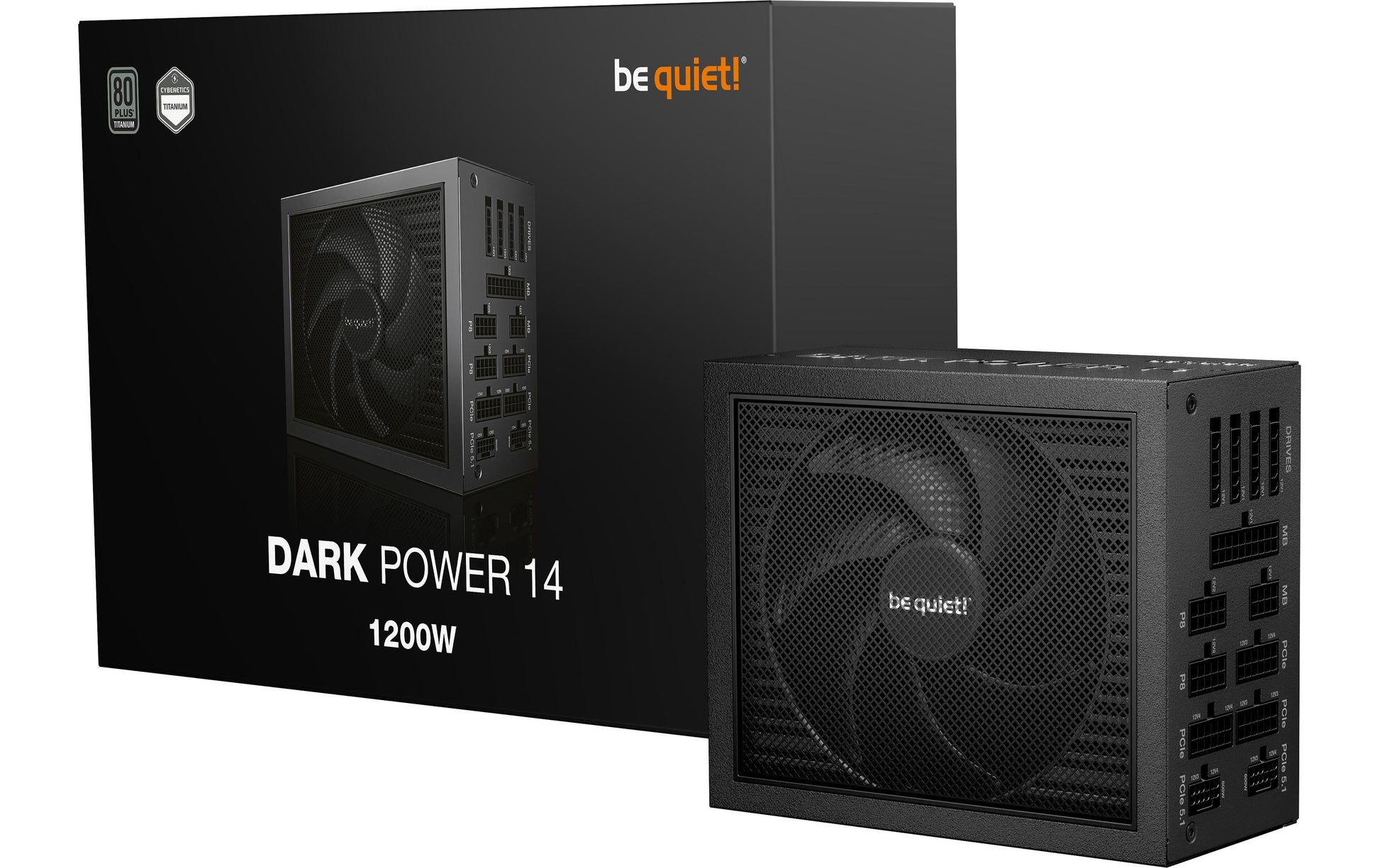be quiet! be quiet Dark Power 14 ATX-Netzteil 1200 W 80 PLUS Titanium – vollmodular, ATX 3,1, EPS 2,92, 12VHPWR