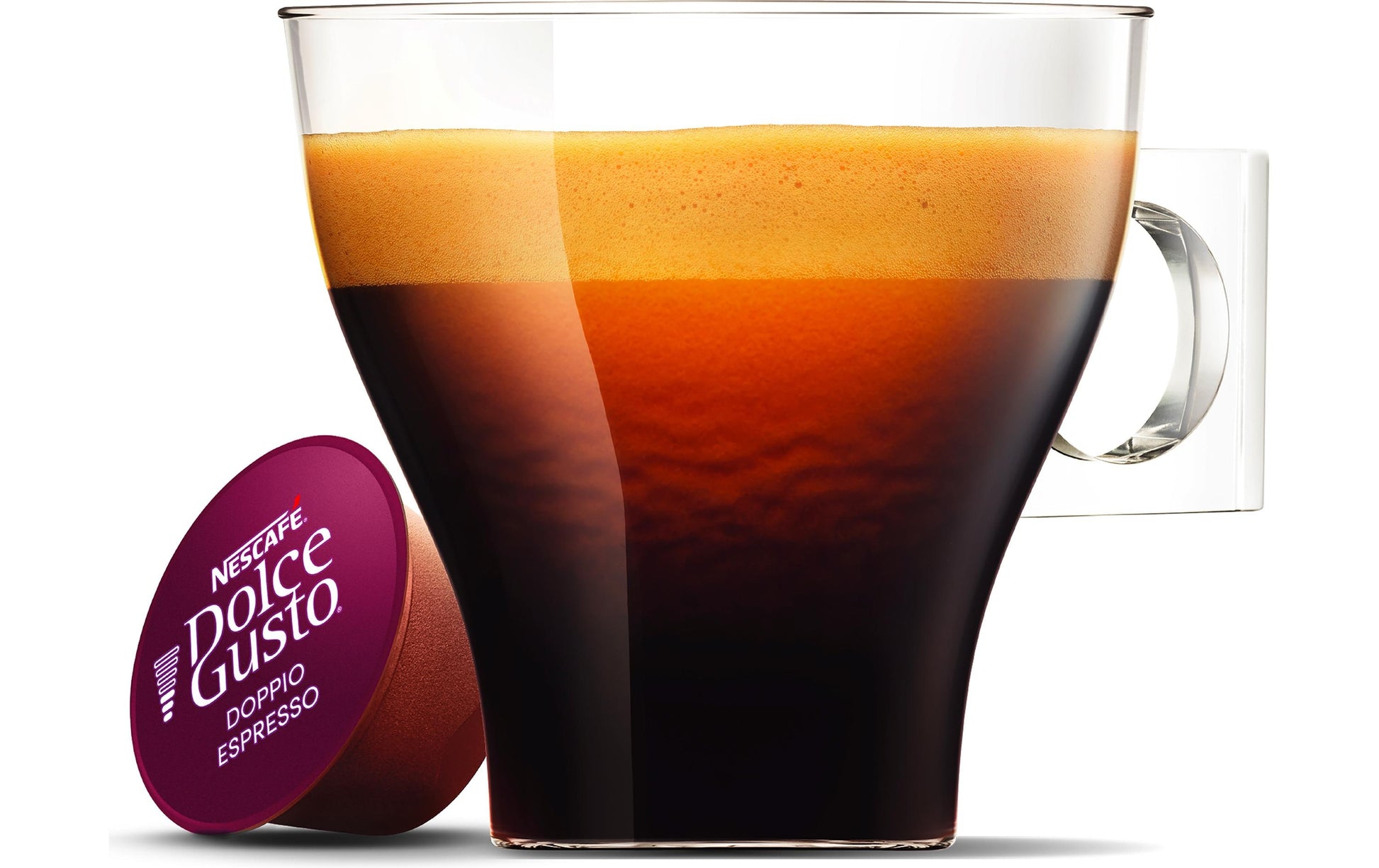 Nescafé Doppio Espresso – Kapseln für Dolce Gusto – Ristretto, 16 Kapseln