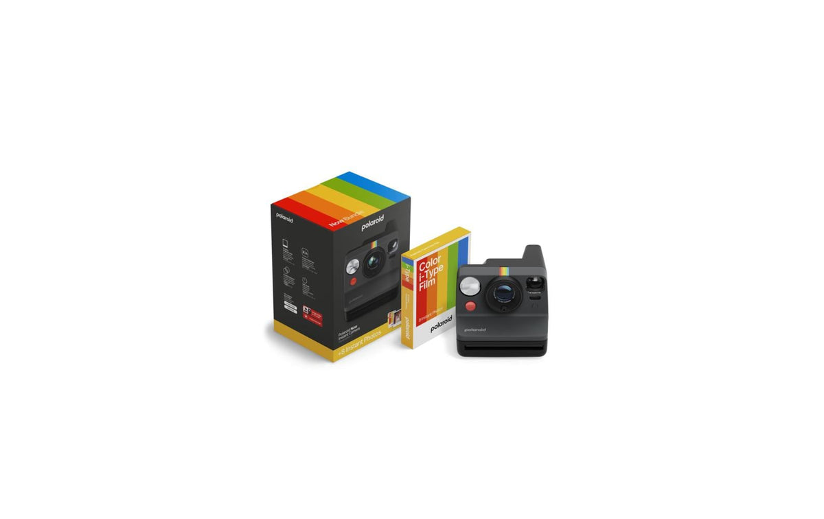 Polaroid Now Gen 3.0 Sofortbildkamera, schwarz