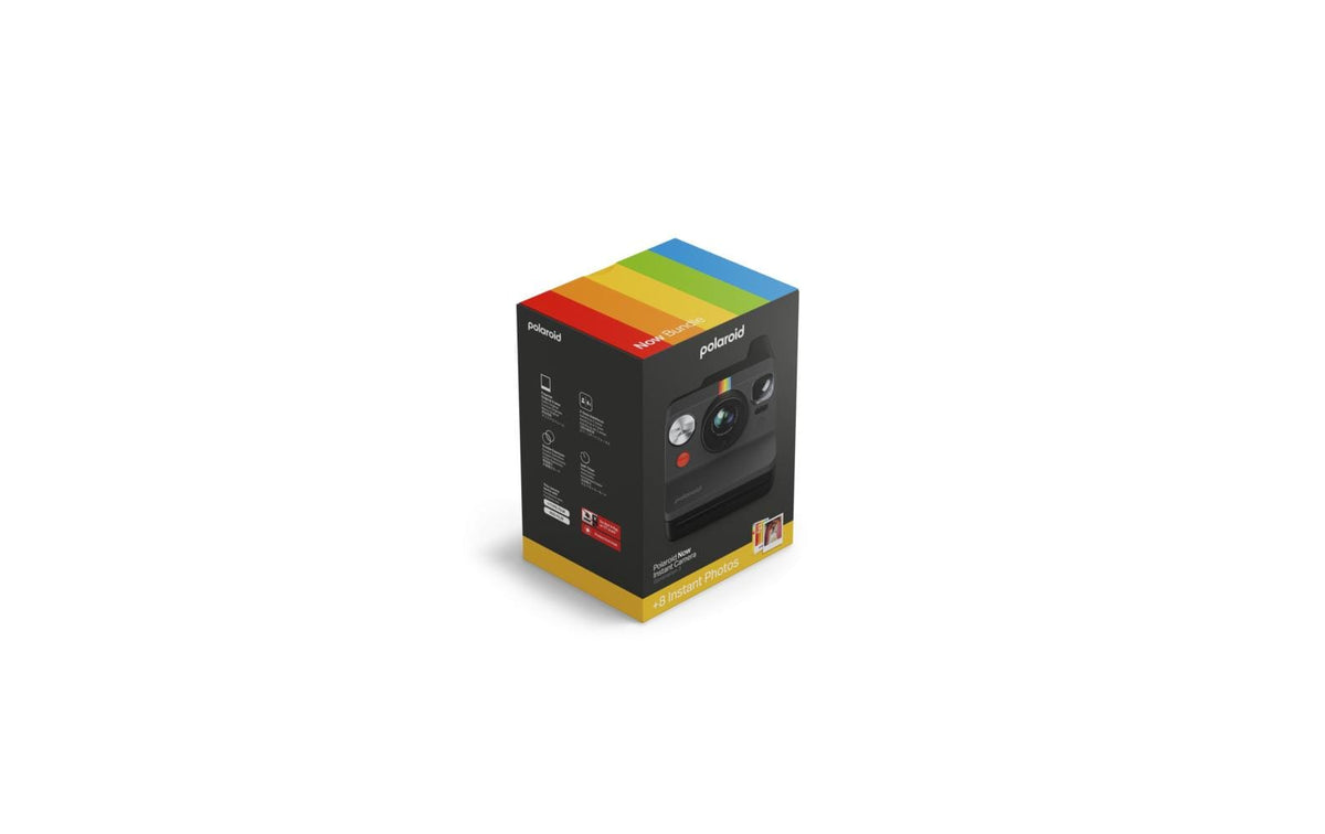 Polaroid Now Gen 3.0 Sofortbildkamera, schwarz