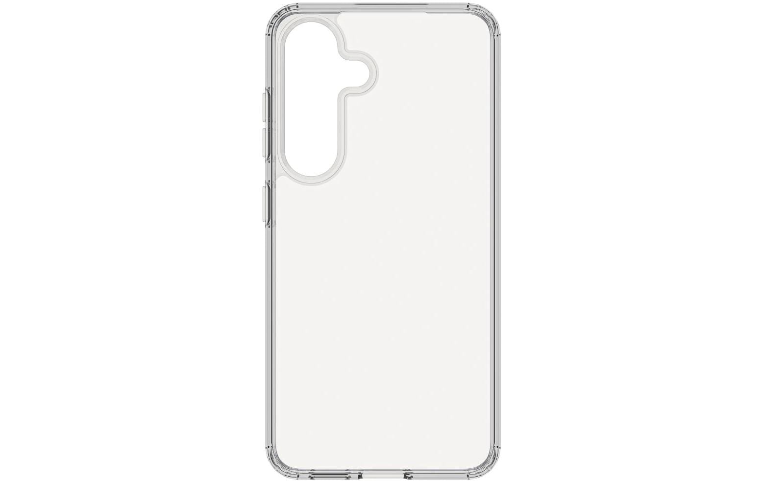 Black Rock Backcover – für Samsung Galaxy S25, PC+TPU, Transparent