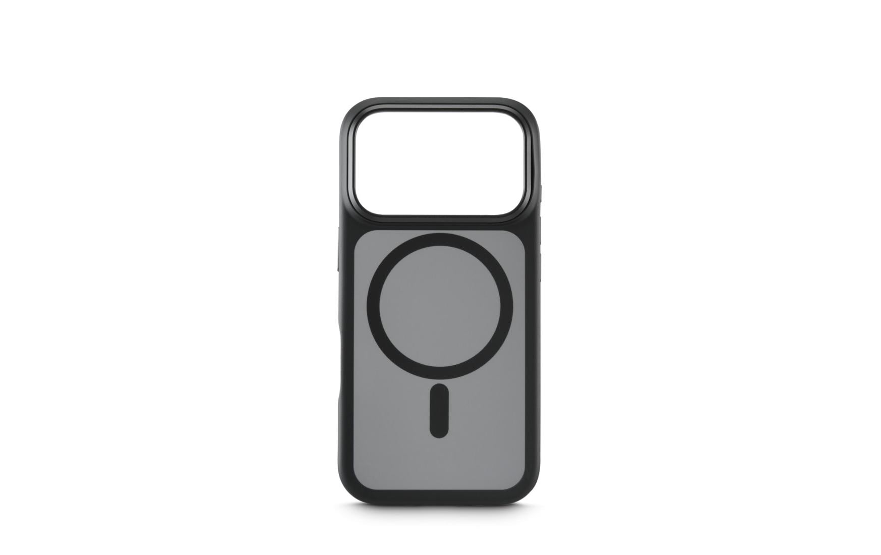 Black Rock Backcover – für Apple iPhone 17 Pro – MagSafe, PC+TPU, Schwarz