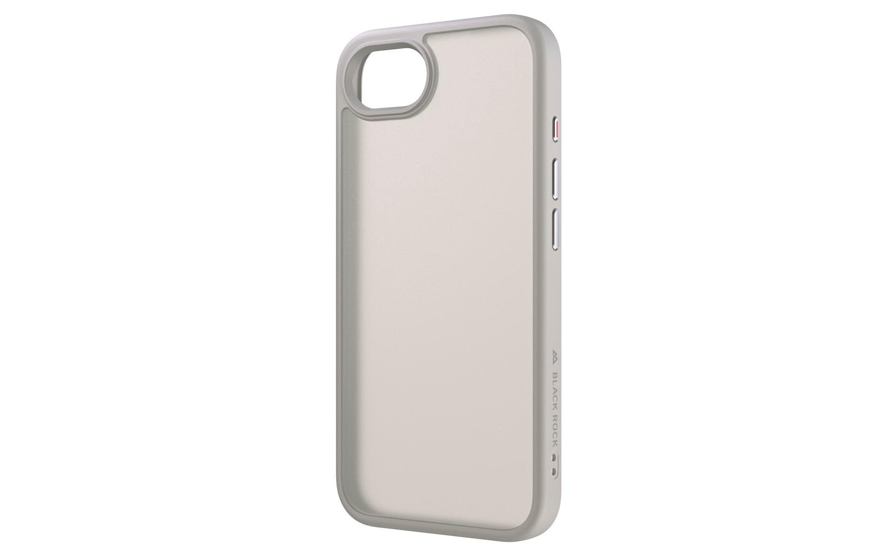 Black Rock Backcover – für Apple iPhone 16e, PC+TPU, Sand
