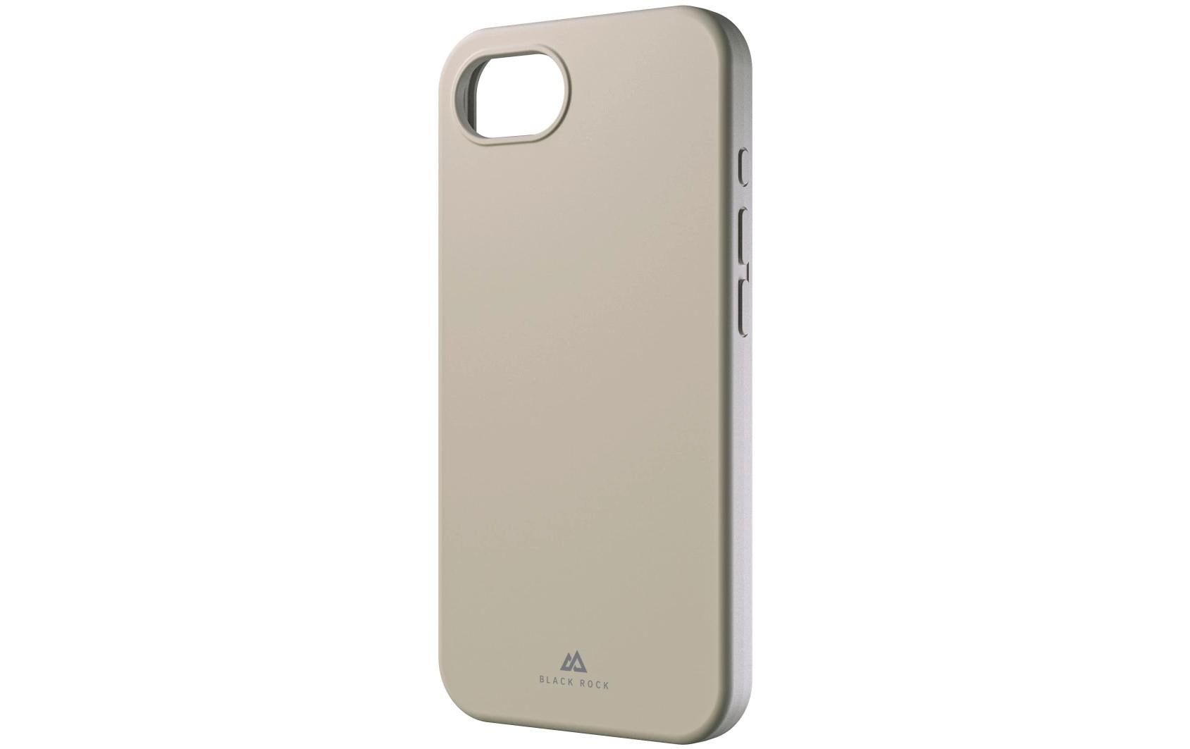 Black Rock Backcover – für Apple iPhone 16e, PC+Silikon, Sand