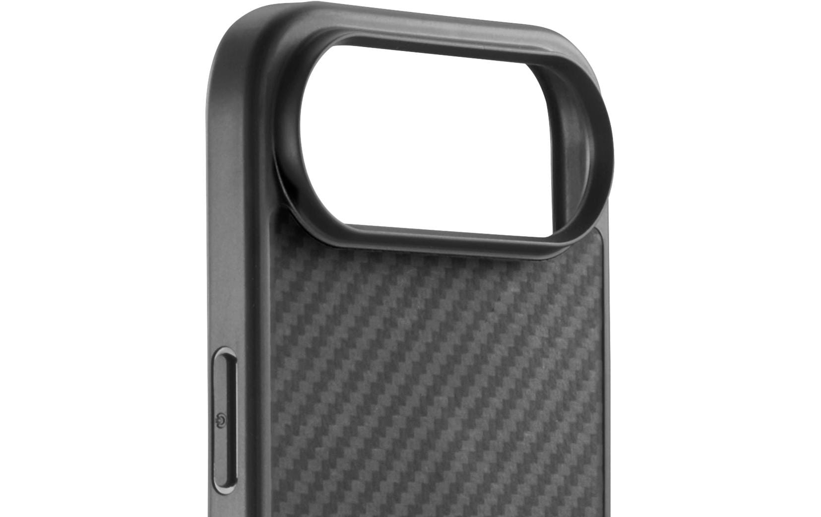 Black Rock Robustes Carbon Backcover – für Apple iPhone Air, PC+TPU, Schwarz, kratzresistent