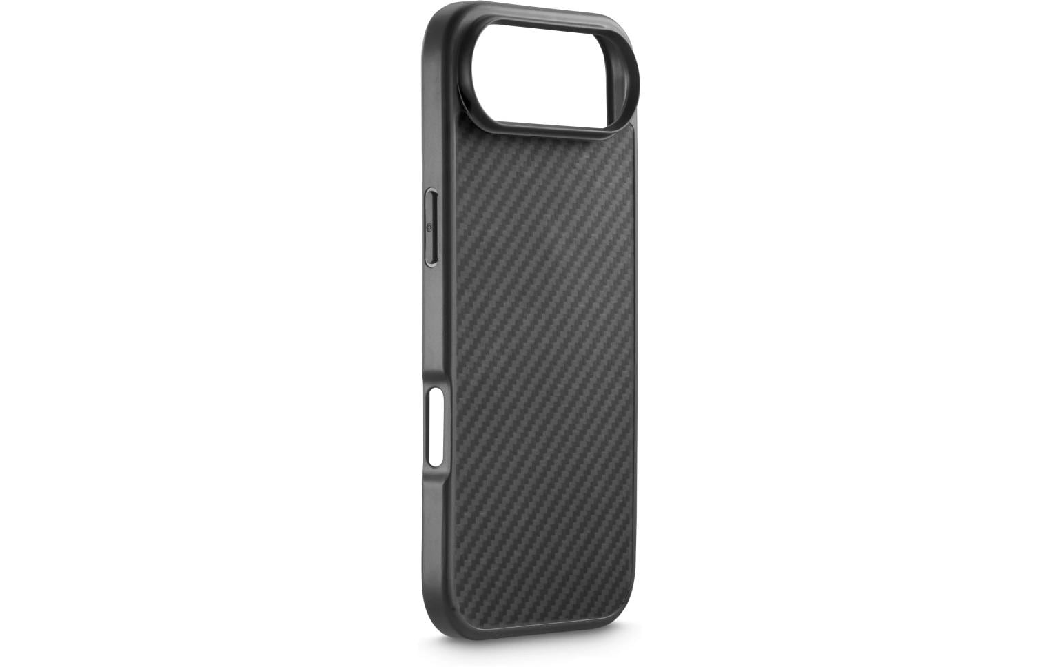Black Rock Robustes Carbon Backcover – für Apple iPhone Air, PC+TPU, Schwarz, kratzresistent