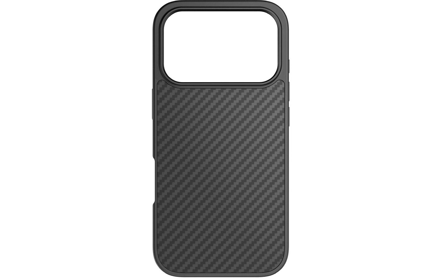 Black Rock Backcover – für Apple iPhone 17 Pro, PC+TPU, Schwarz