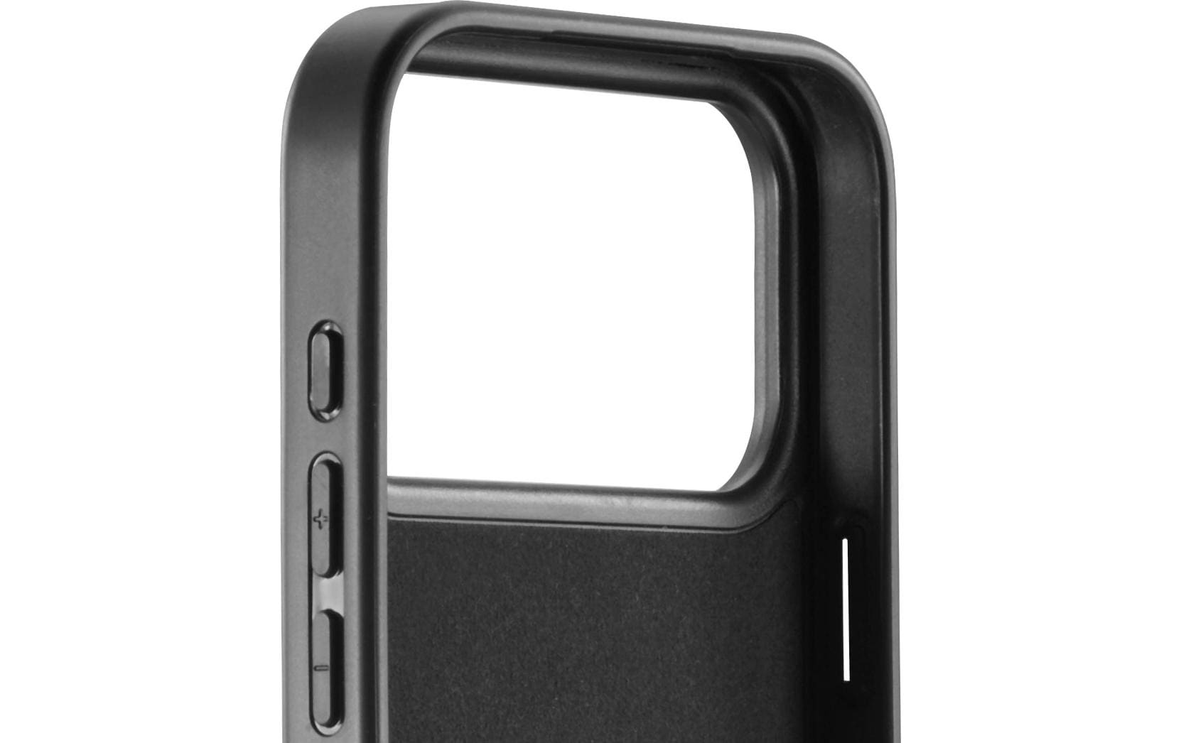 Black Rock Backcover – für Apple iPhone 17 Pro, PC+TPU, Schwarz