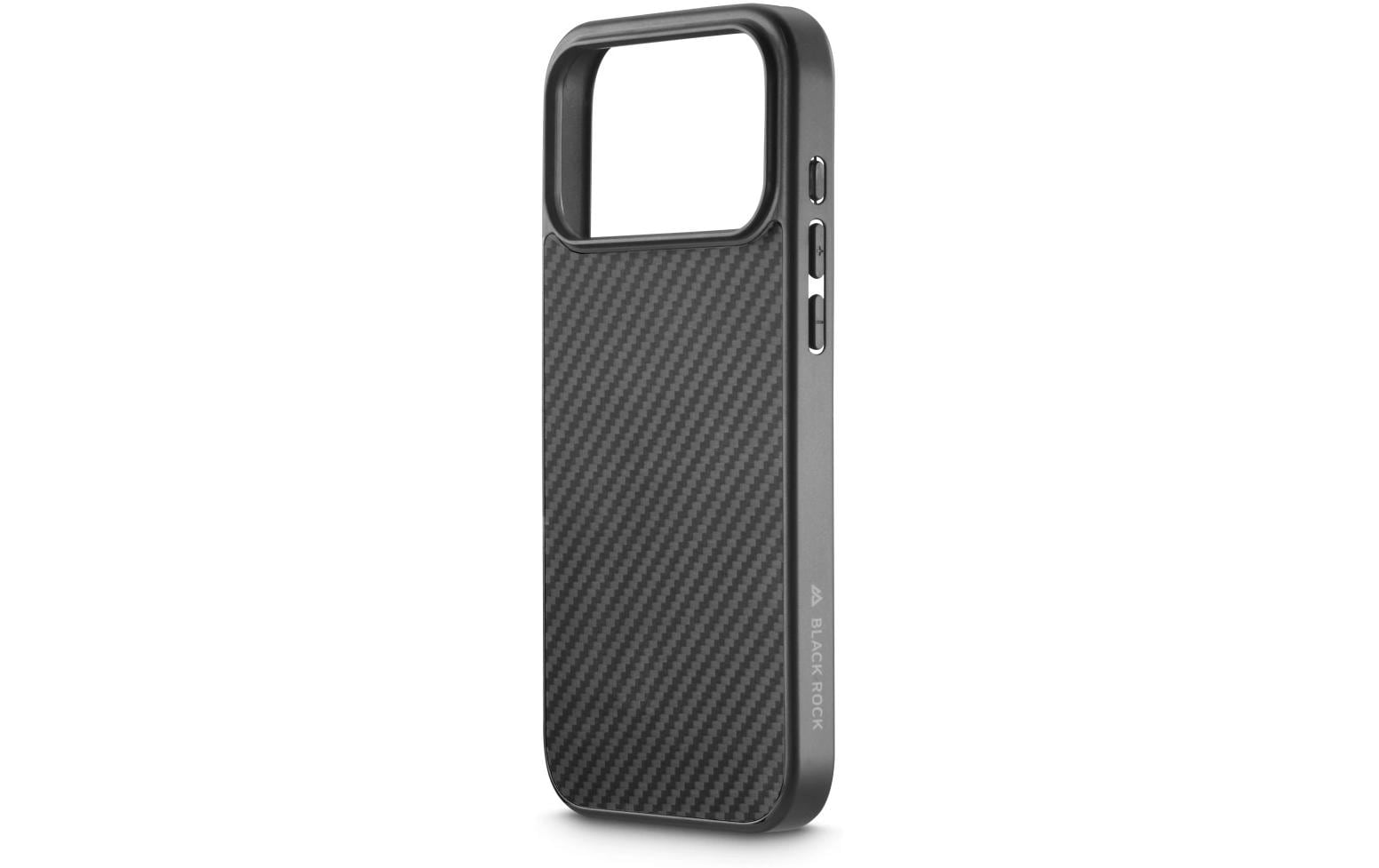 Black Rock Backcover – für Apple iPhone 17 Pro, PC+TPU, Schwarz
