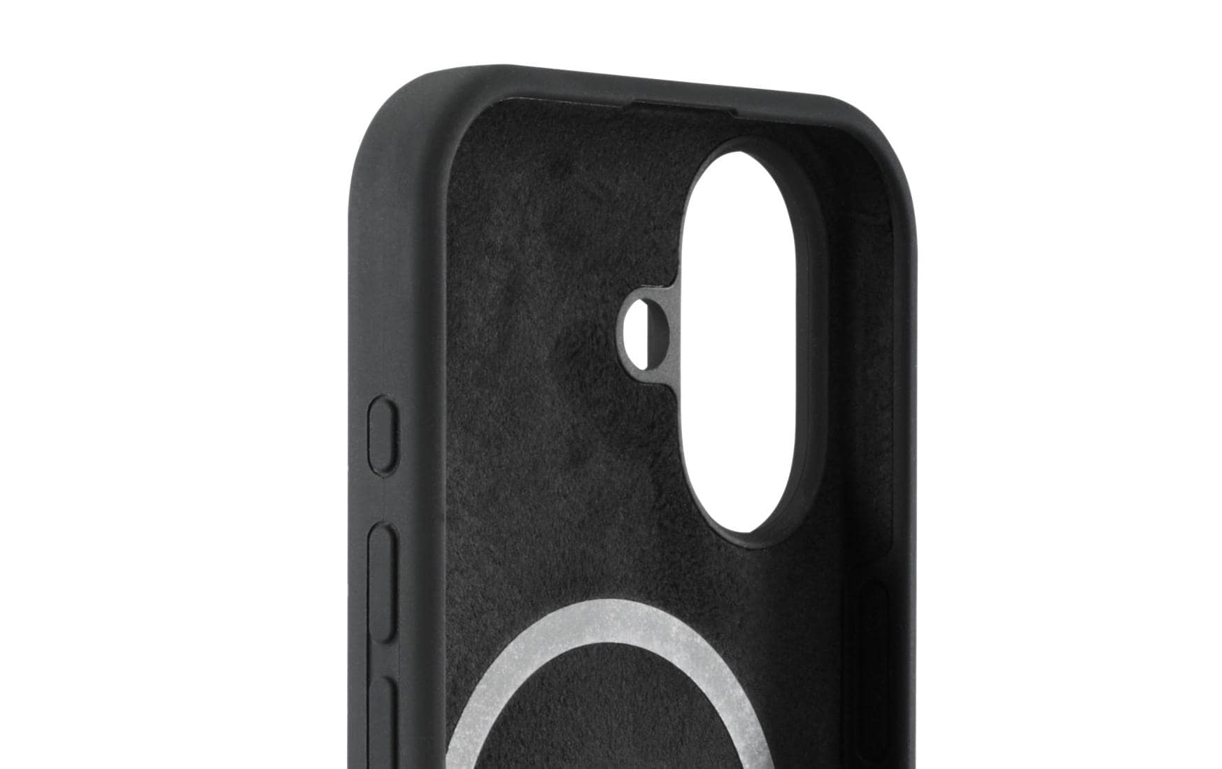 Black Rock Backcover Mag Urban – für Apple iPhone 17 – schwarz – Silikon – MagSafe-kompatibel