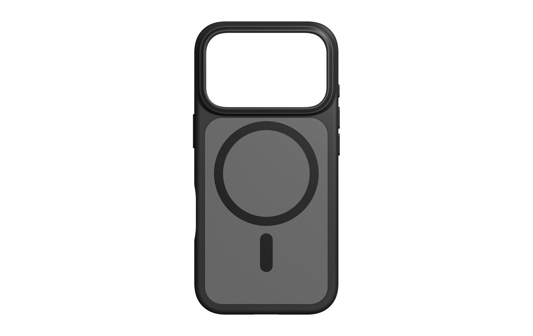 Black Rock Backcover – für Apple iPhone 17 Pro – MagSafe, PC+TPU, Schwarz