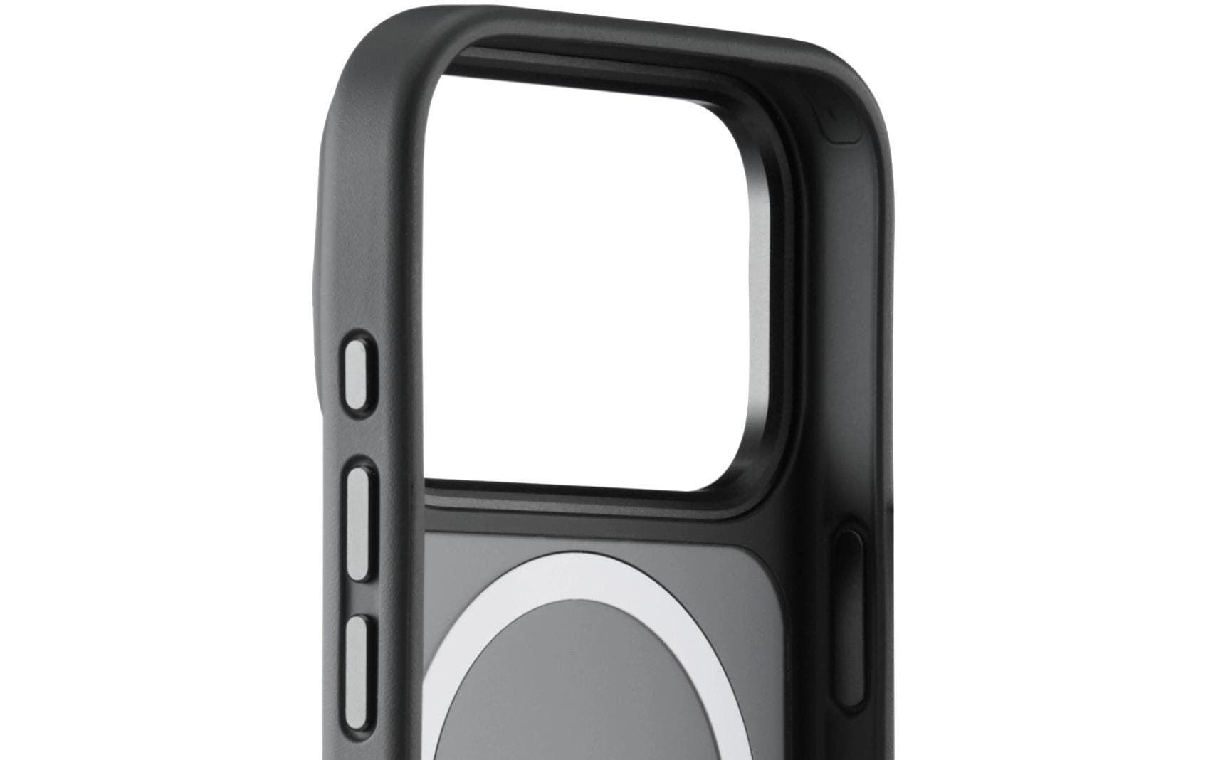 Black Rock Backcover – für Apple iPhone 17 Pro – MagSafe, PC+TPU, Schwarz