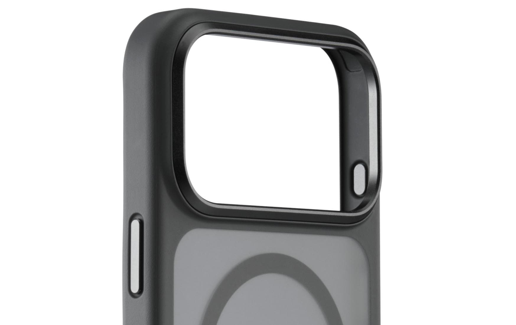 Black Rock Backcover – für Apple iPhone 17 Pro Max, MagSafe, PC+TPU, Schwarz