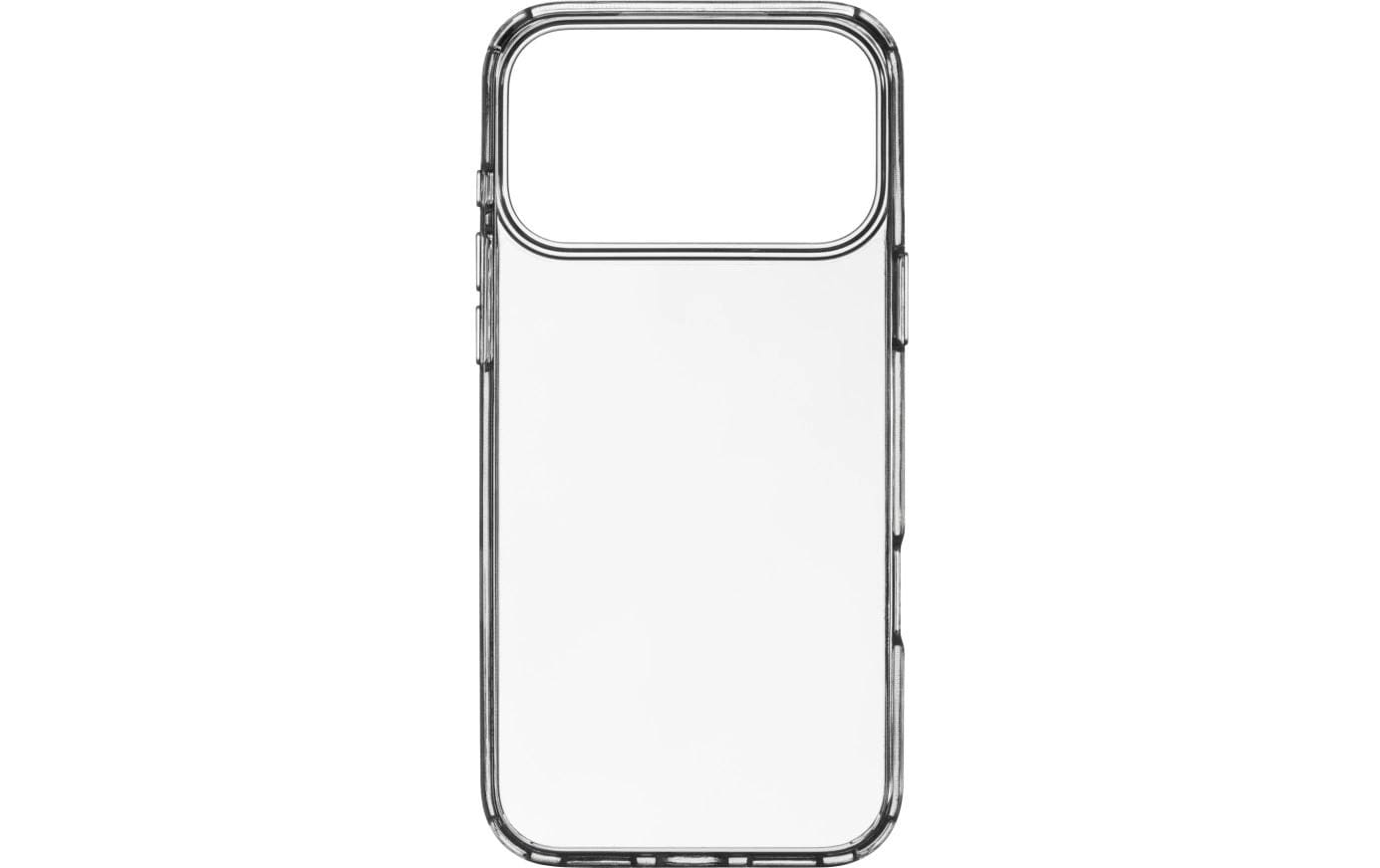 Black Rock Backcover – für Apple iPhone 17 Pro Max, PC+TPU, Transparent