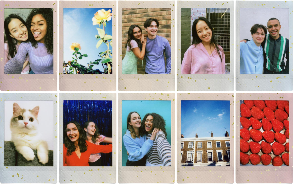 Fujifilm Instax Mini Sofortbildfilm – für Instax mini – Soft Glitter