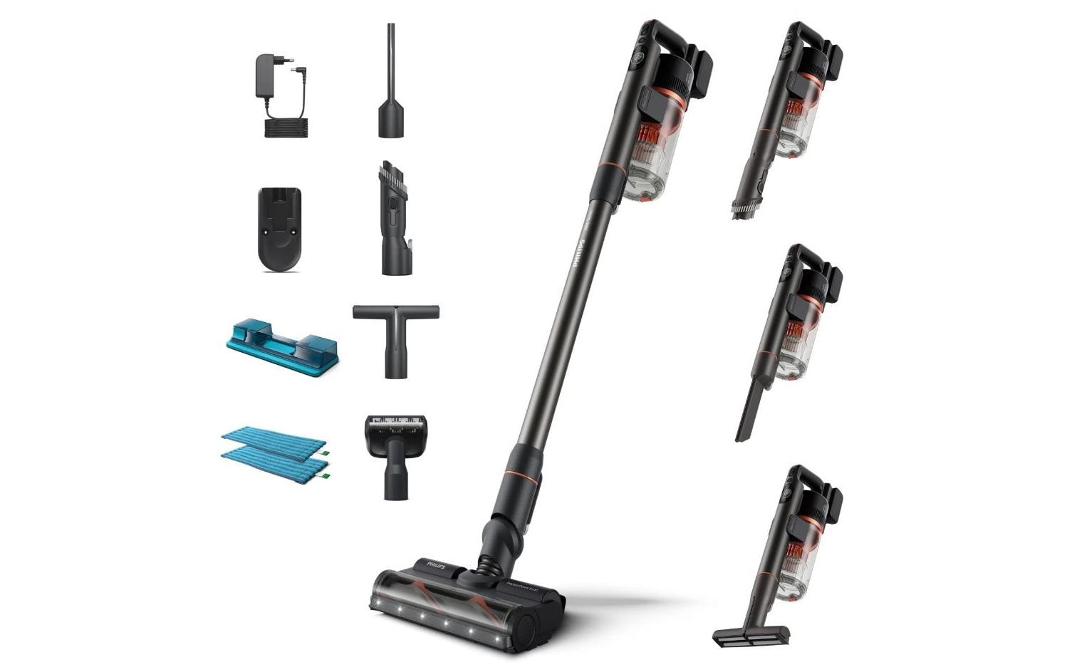 Philips Akkustaubsauger XC7055/01 – 0,6 l, Akkubetrieb, 25,2 V, 1,7 kg