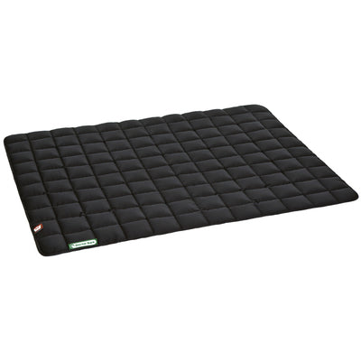 Doctor Bark Wohndecke – Baumwolle, Schwarz – 100 × 120 cm