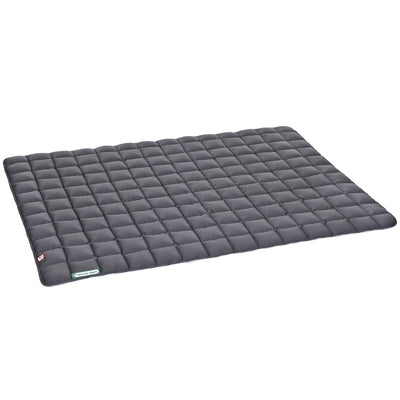Doctor Bark Wohndecke – Baumwoll-Mischgewebe, Grau – 110 × 140 cm