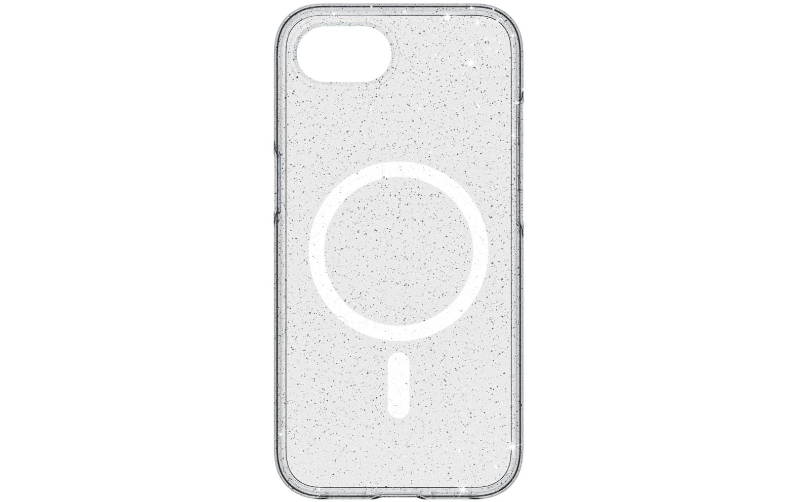 White Diamonds Backcover – für Apple iPhone 16e, MagSafe, PC, Transparent