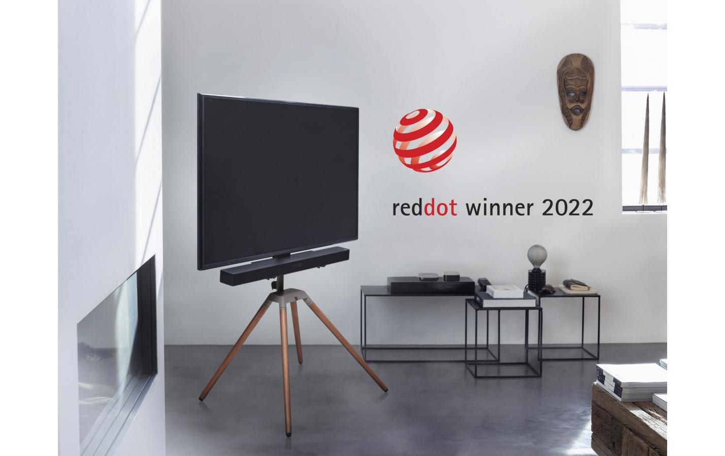 One For All Bodenständer – 32–70" – VESA 200×100–400×400 – bis 35 kg, Höhenverstellbar, Schwenkbar – WM7475