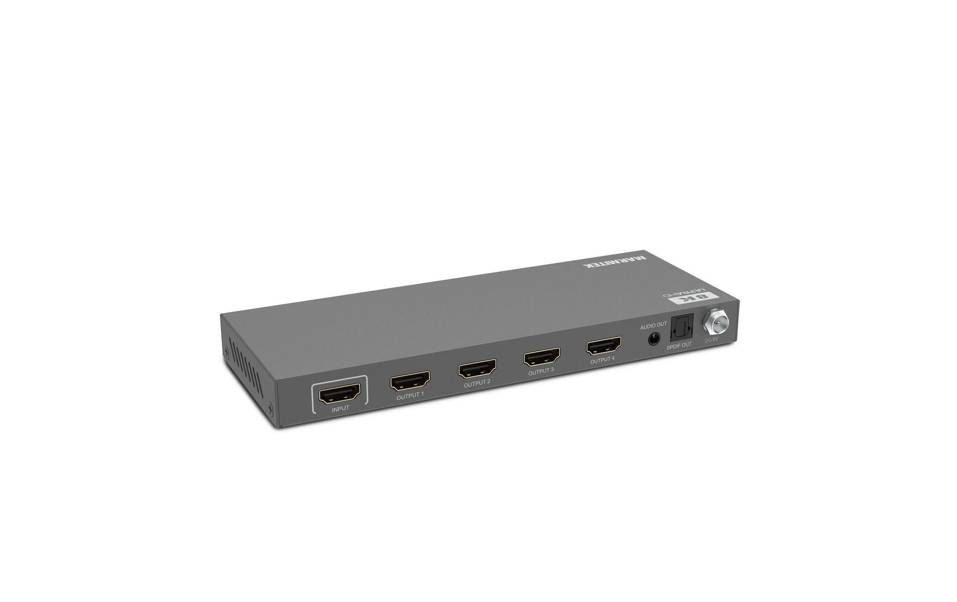 Marmitek Split 814 Pro – HDMI-Splitter, 1×4, 8K 60 Hz