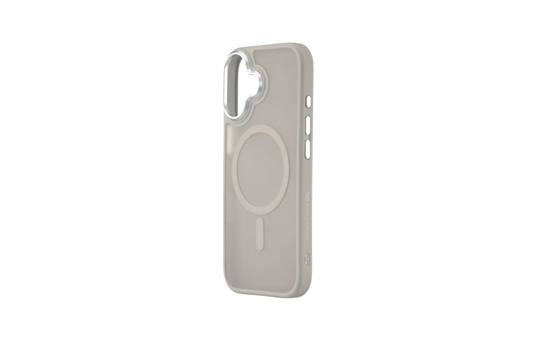 White Diamonds Cover Hybrid – Rückcover – für Apple iPhone 17, TPU, Sand
