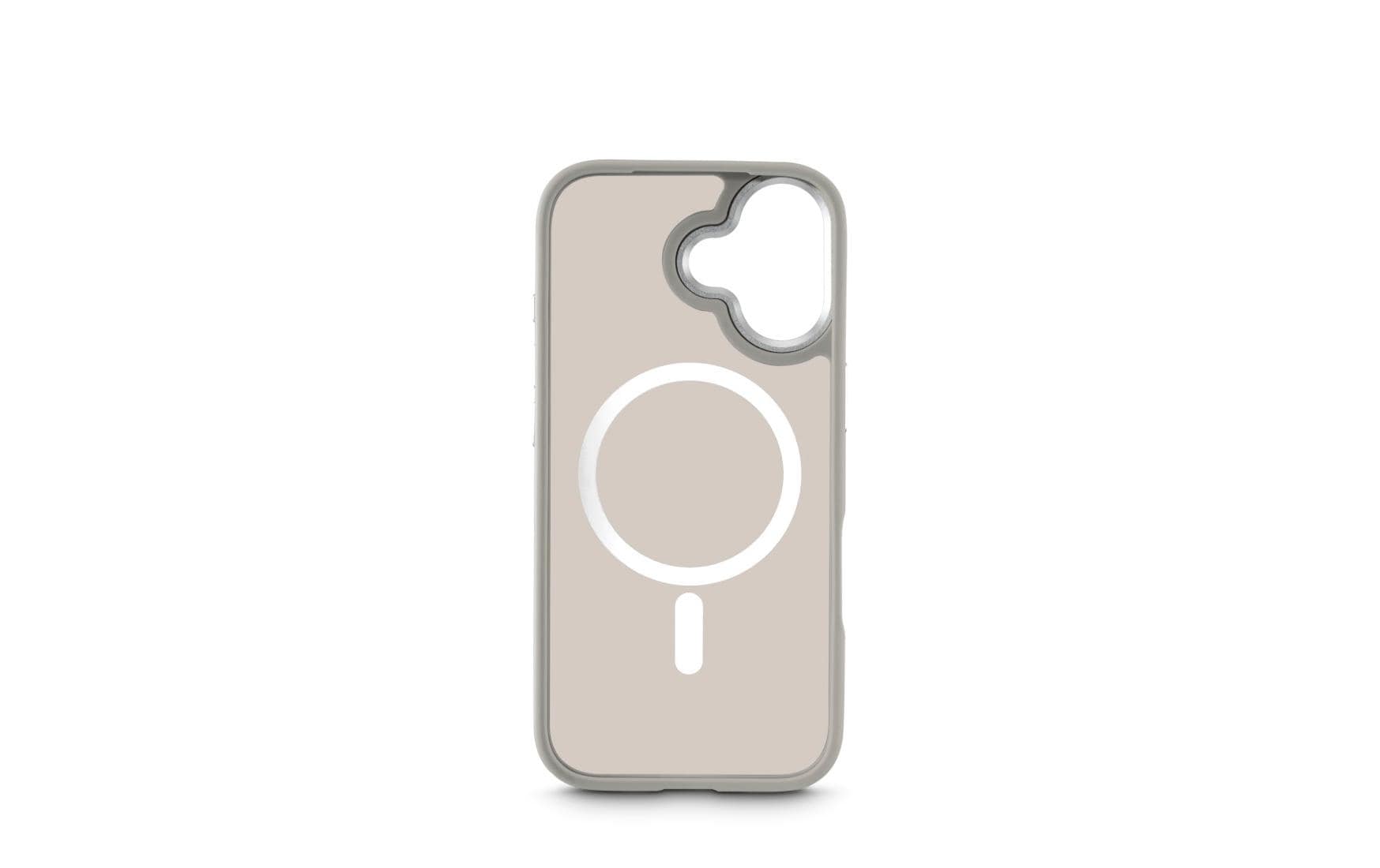 White Diamonds Cover Hybrid – Rückcover – für Apple iPhone 17, TPU, Sand