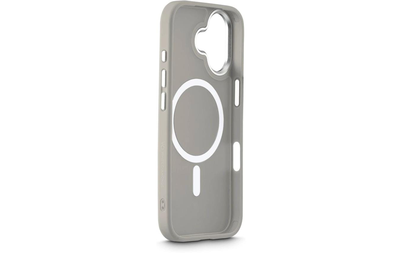 White Diamonds Cover Hybrid – Rückcover – für Apple iPhone 17, TPU, Sand
