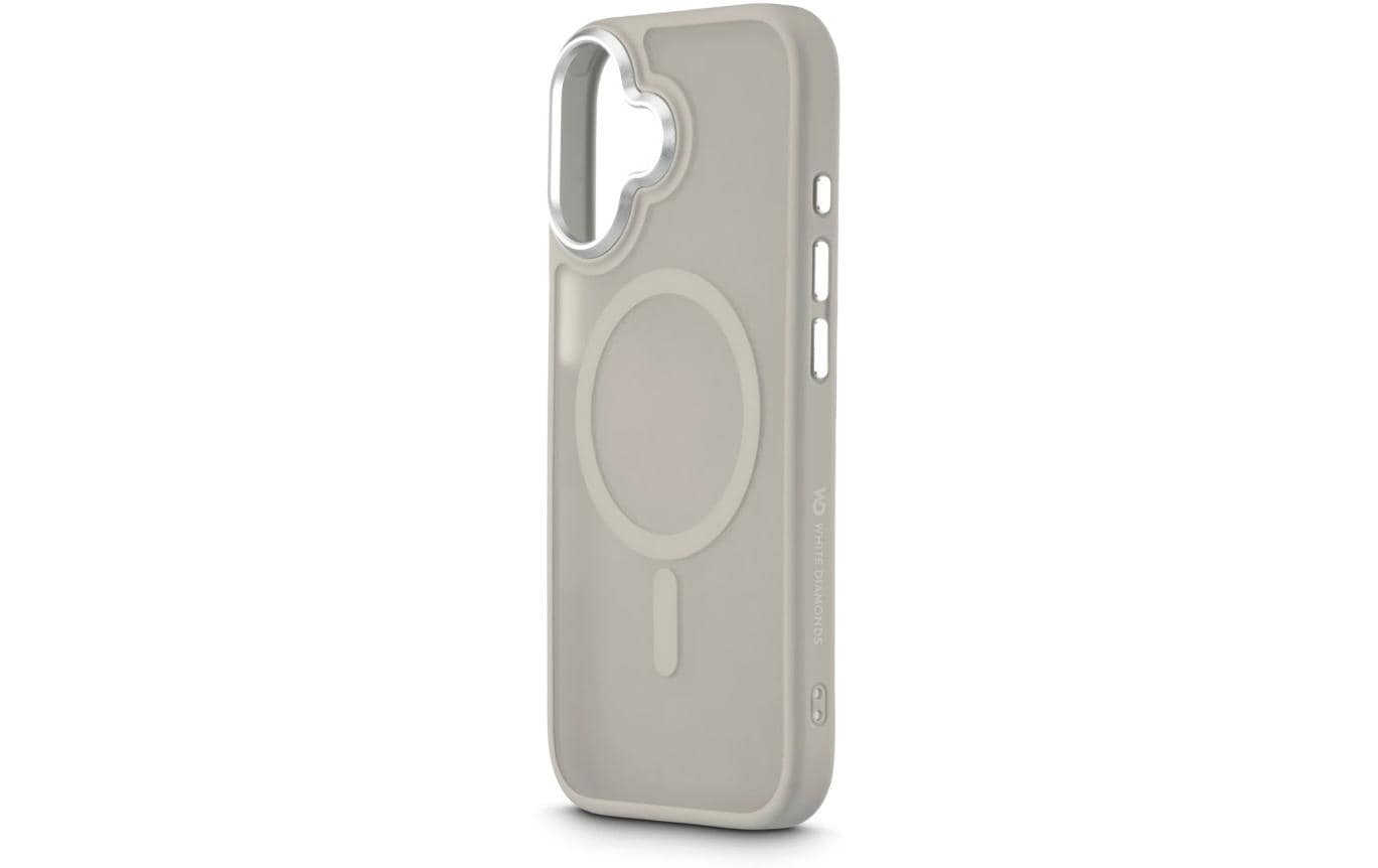White Diamonds Cover Hybrid – Rückcover – für Apple iPhone 17, TPU, Sand