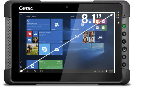 Getac T800 G2 X7-Z8750 – 8,1", 256 GB, 8 GB RAM, Windows 10 IoT