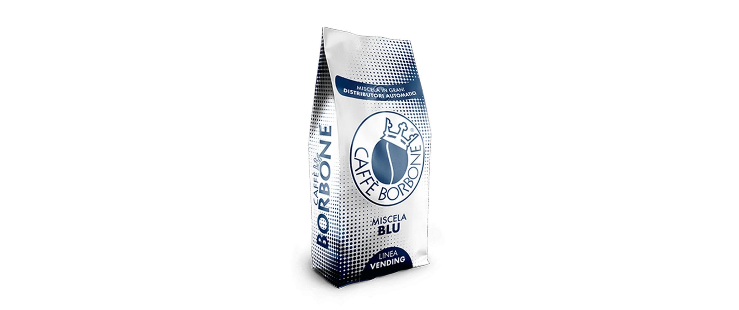 Borbone Miscela Blu Linea Vending – Kaffeebohnen – Arabica/Robusta, 1 kg