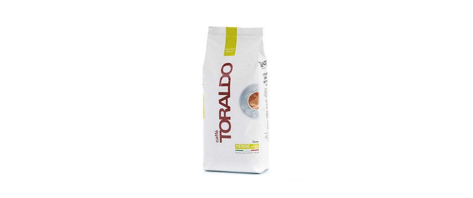 Caffè toraldo Miscela Verde No 30 – Kaffeebohnen – Espresso, Arabica/Robusta, 1 kg