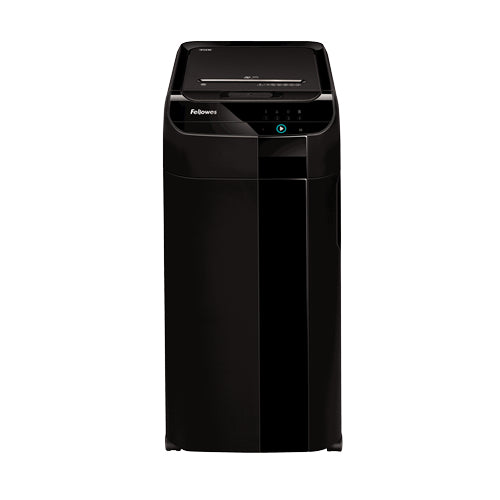 Fellowes AutoMax 350C – Aktenvernichter mit Autofeed 350 Blatt, DIN P-4, Partikelschnitt 4 × 38 mm, 68 l