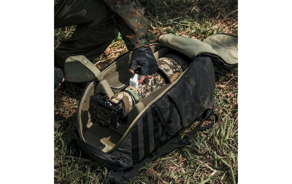 PGYTECH OnePro ST Kamerucksack – 3 Objektive, Notebookfach für 16" – für One 600–1200 mm Objektiv