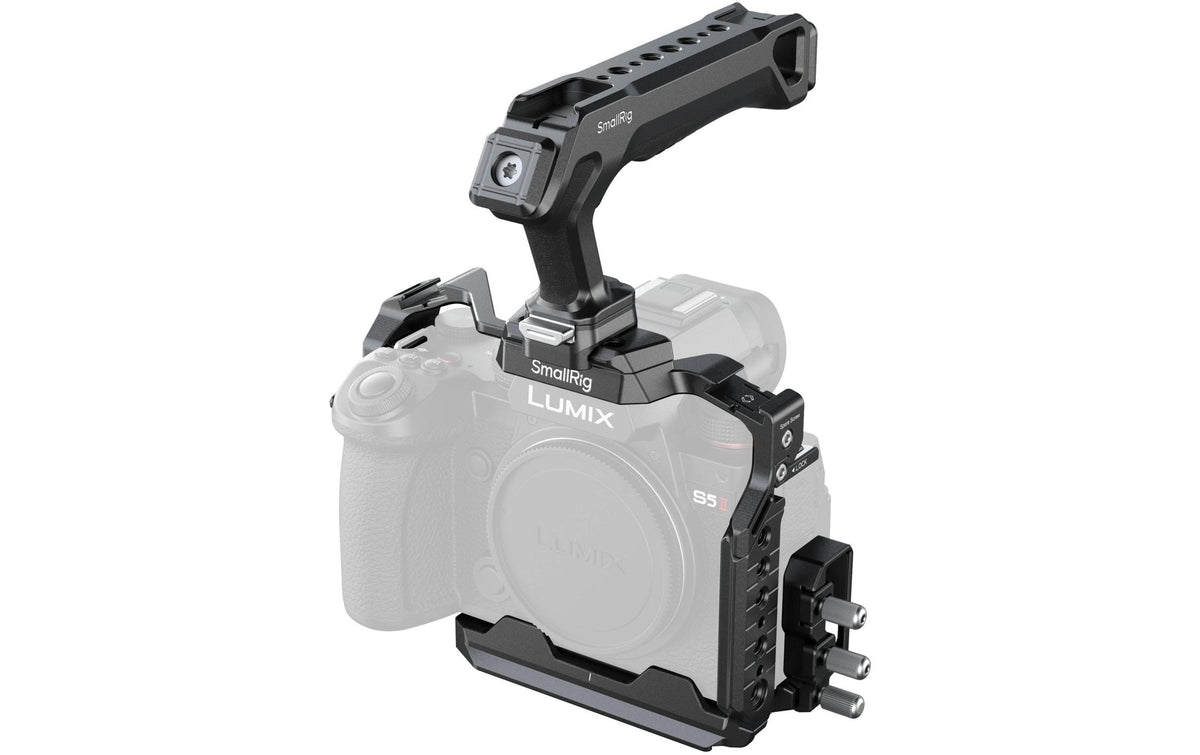 SmallRig Cage-Kit – für Panasonic G9 II, S5 II, S5 IIX – Schwarz