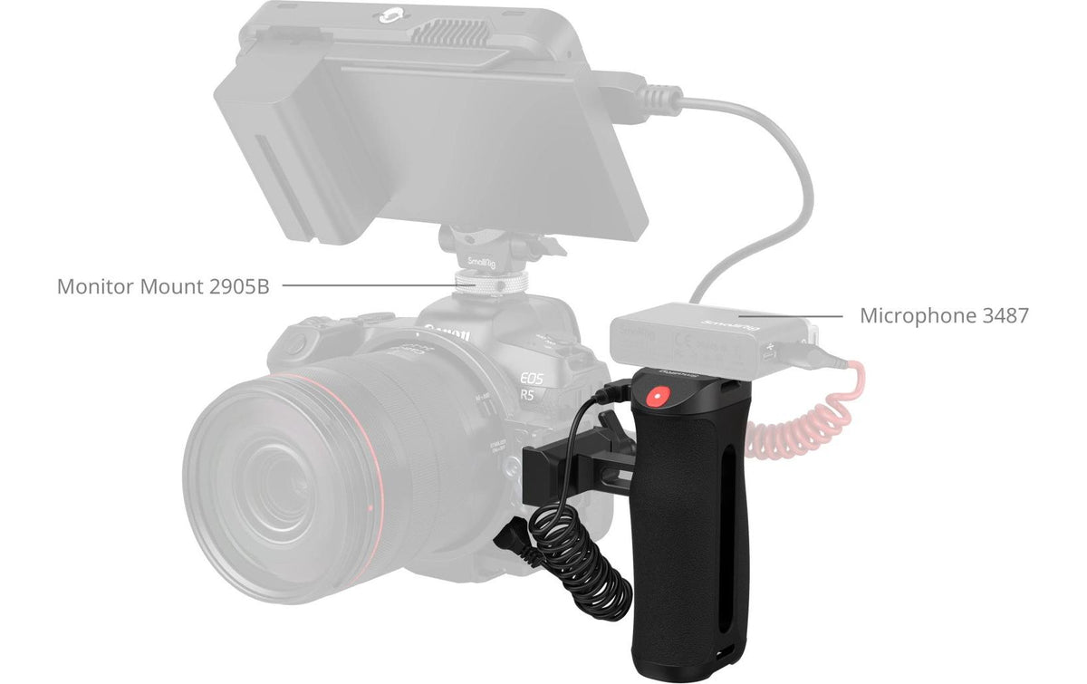 SmallRig Arca-Type Seitengriff mit Rec-Trigger - Schwarz