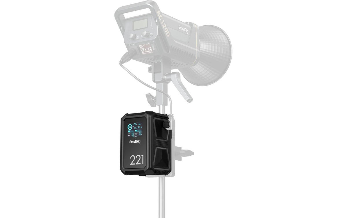SmallRig X-Touch X221 V-Mount Akku – 15000 mAh / 221,4 Wh, 14,76 V, Li-Ion – für V-Mount Kameras