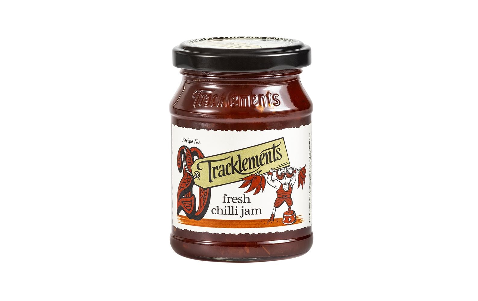 Tracklements Salsa & Dips Chilli-Chutney, vegan, glutenfrei – 210 g