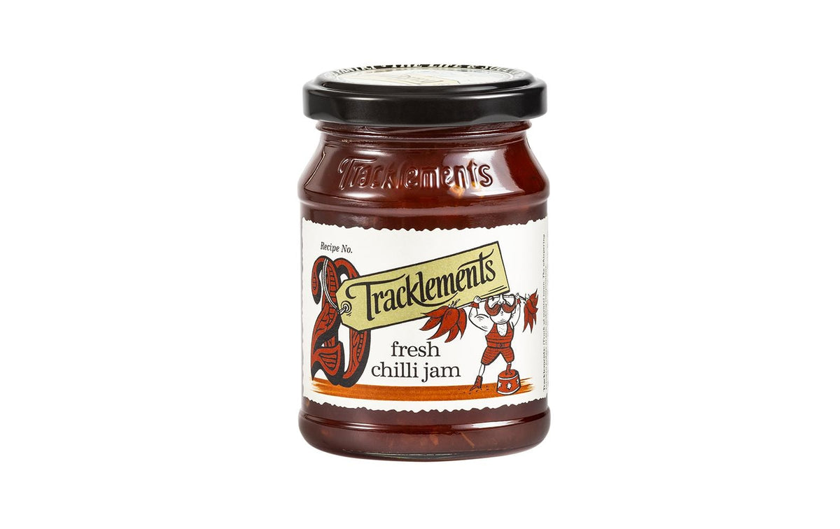 Tracklements Salsa & Dips Chilli-Chutney, vegan, glutenfrei – 210 g