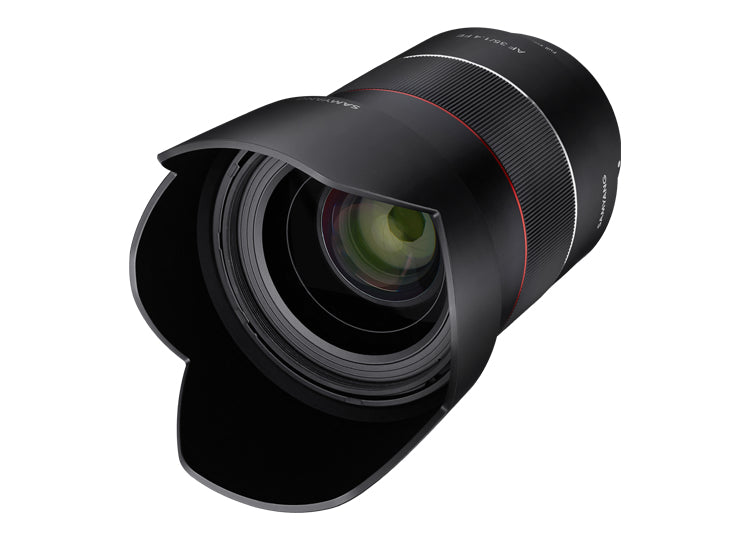 Samyang AF 35mm F1.4 FE Objektiv – 35 mm f/1.4 – für Sony E-Mount (APS-C, Vollformat) – USM