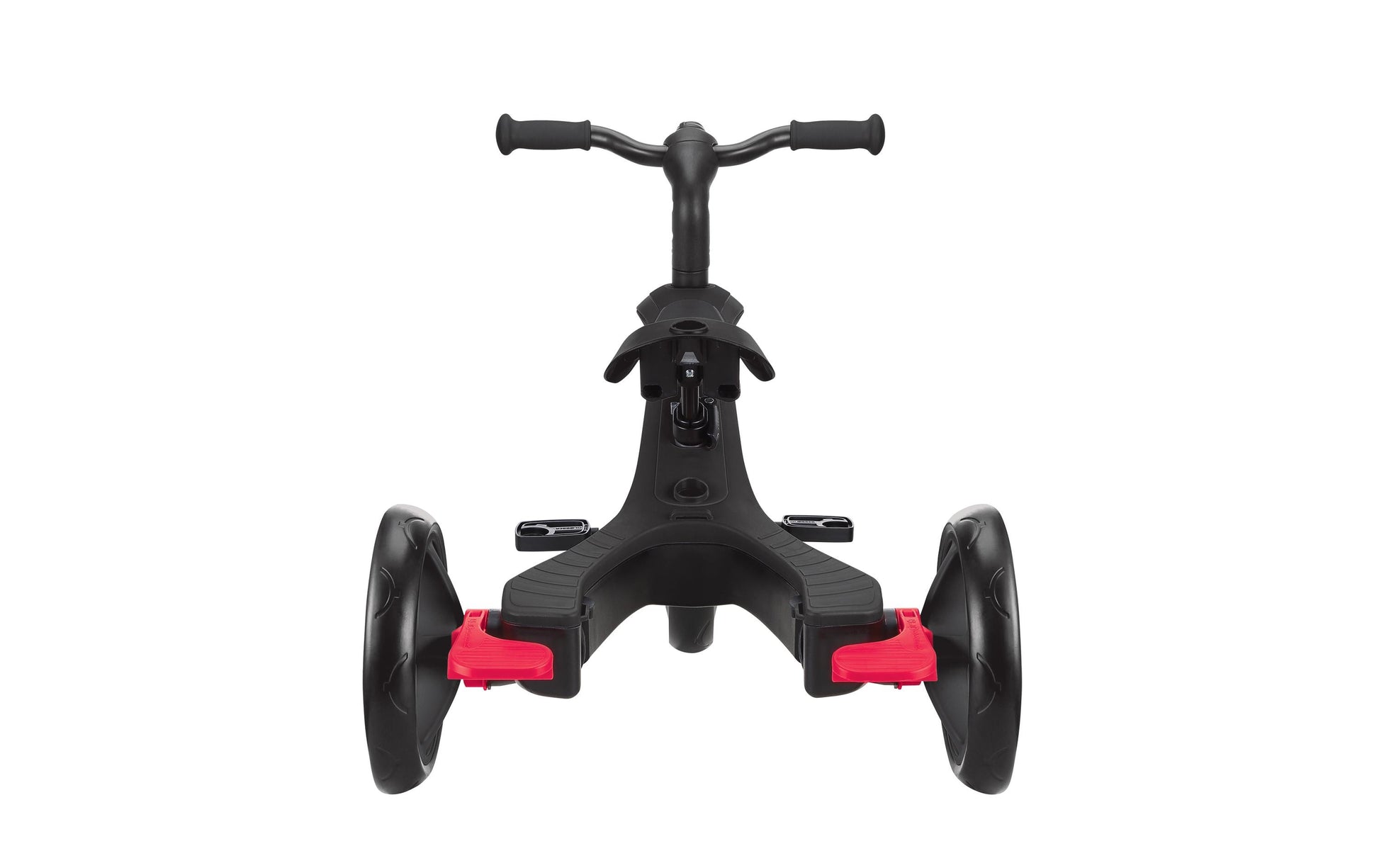 Globber Explorer 4-in-1 Dreirad – verstellbarer Sitz, Schiebestange, bis 20 kg – ab 10 Monaten – schwarz