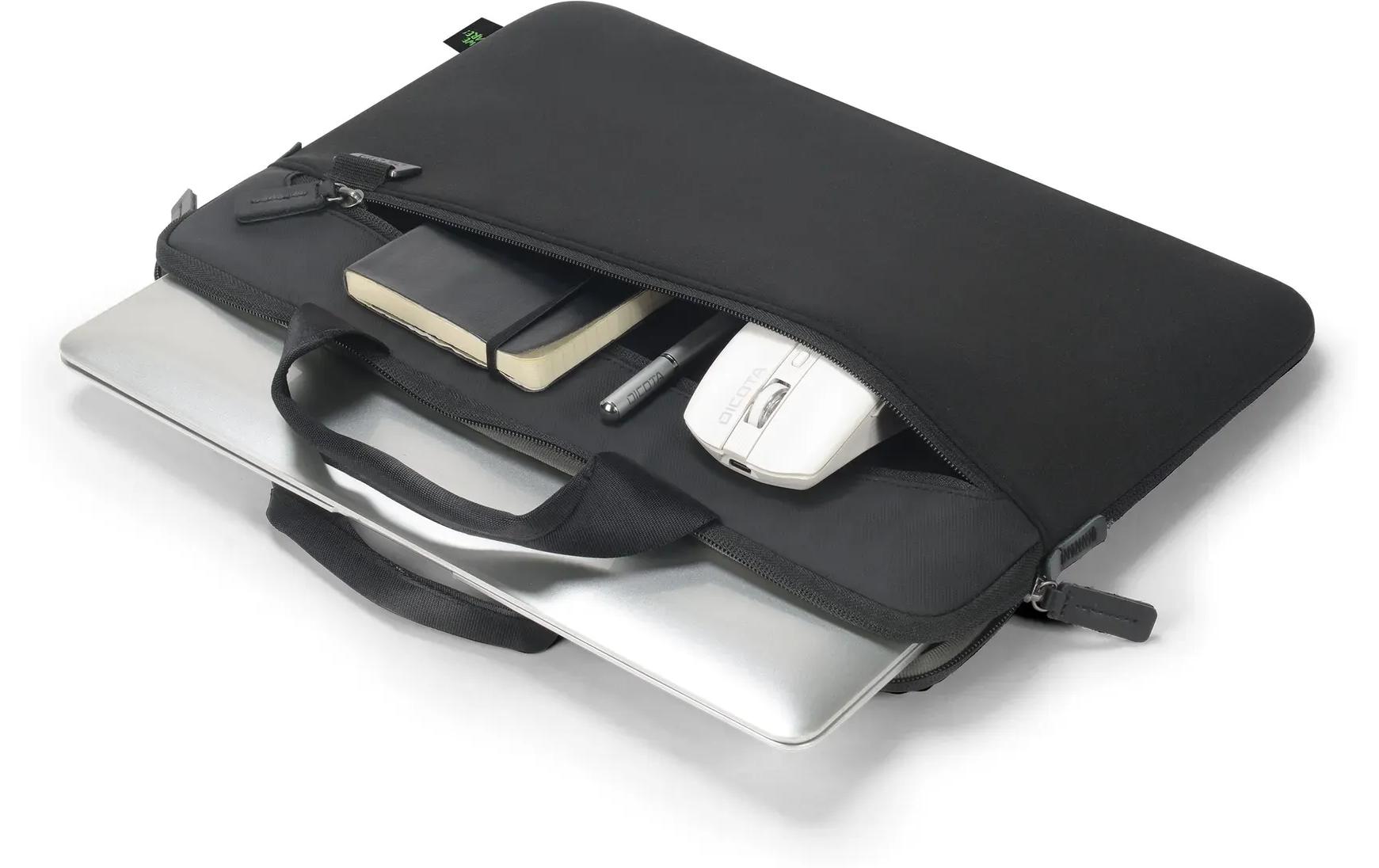 DICOTA Notebook-Schutzhülle für Notebooks bis 14" – Schwarz