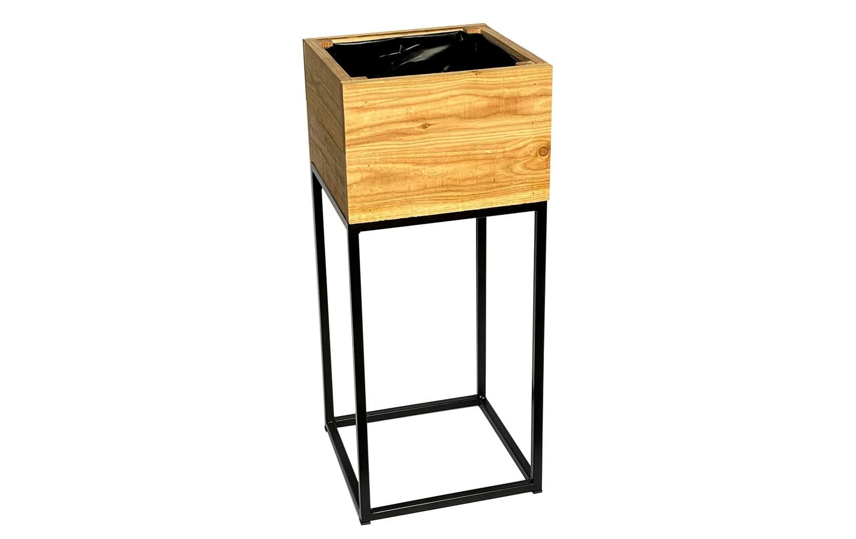 Innovesta Blumenkasten – 30 × 30 × 70 cm – Holz (Douglasie), Braun