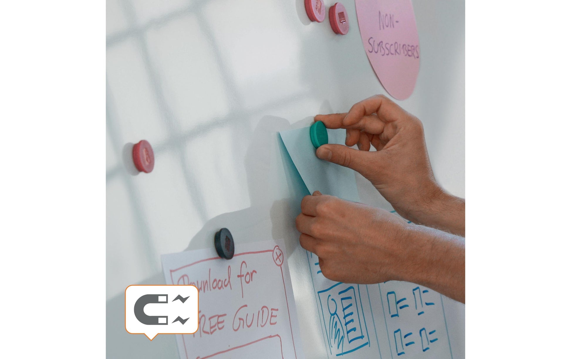 Nobo Whiteboard – 200 × 100 cm, Emaille, Aluminiumrahmen, Wandmontage, inkl. Stiftablage